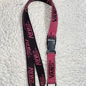 Vans lanyard keychain